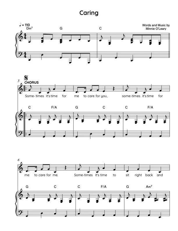 Sheet music Preview